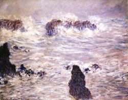 Claude Monet Storm,Coast of Belle-Ile